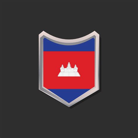 Illustration Of Cambodia Flag Template 13273092 Vector Art At Vecteezy