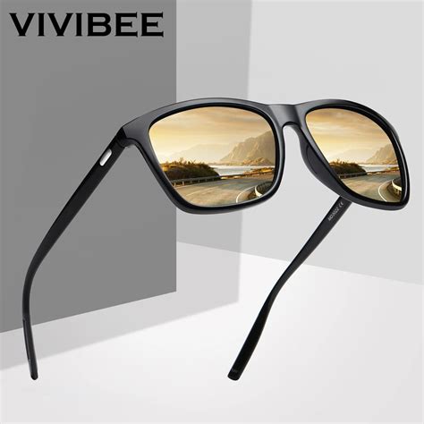 Vivibee Square Sunglasses Polarized For Men 2021 Trending Design Uva