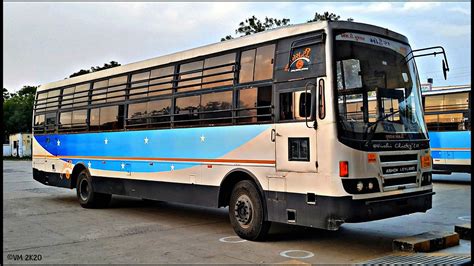 Gsrtc Sleeper Coach Bus Chansma To Surat Vishi Mehta Flickr