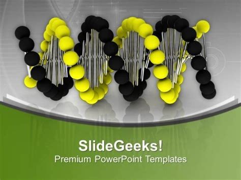 Discover The Dna Structure PowerPoint Templates Ppt Backgrounds For ...