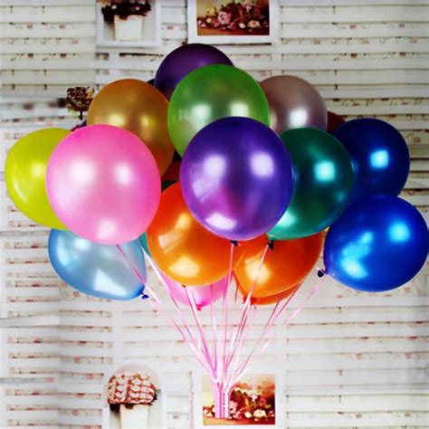 100pcs Colorful Latex Balloons 12 Inch Latex Helium Balloons Inflatable