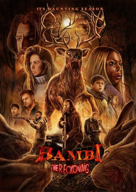 Bambi The Reckoning Poster Puts A Bloody Twist On A Childhood Classic