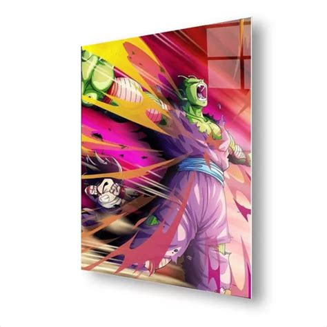 Cuadro Metalico La Muerte De Piccolo Gohan Aluminio 40x60 Meses Sin