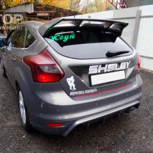 Юбка на задний бампер RS Style на Ford Focus 3