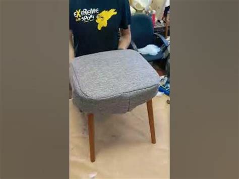 Перетяжка советского стула) - YouTube