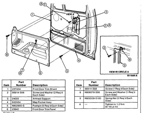 Remove Door Panel 1997 F250