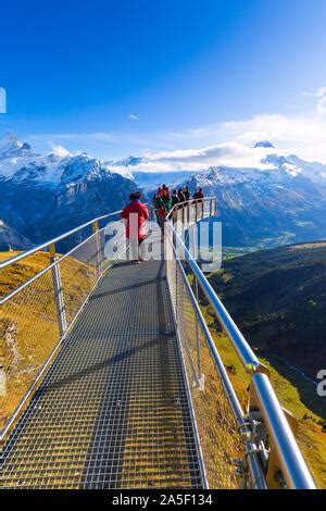 Lauterbrunnen Schweiz Oktober Stadt Street View Mit