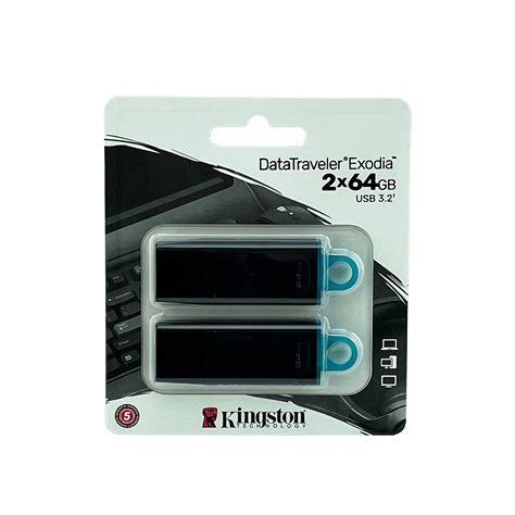 Pendrive Gb Usb Negro Unid Datatraveler Exodia Pack Kingston