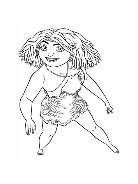 The Croods coloring pages