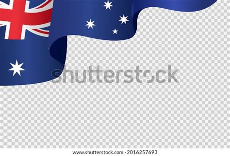 Waving Flag Australia Isolated On Png Stock Vector (Royalty Free ...