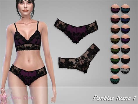The Sims Resource Lingerie Ivana Set