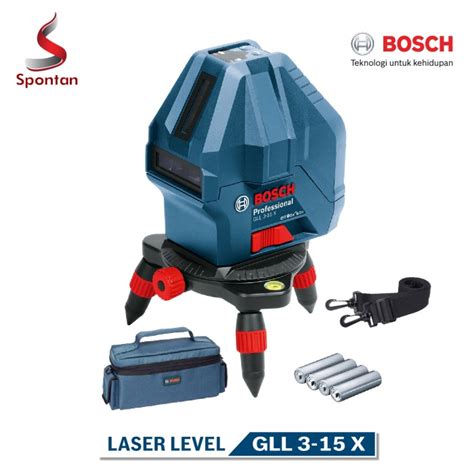 Jual Laser Level Bosch Gll X Professional Laser Garis Line Laser