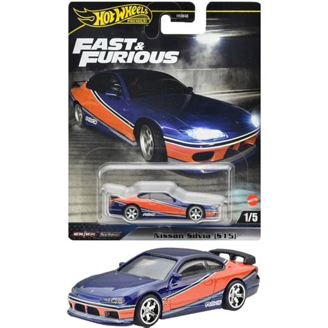 Xe mô hình Hot Wheels Nissan Silvia S15 2024 Hot Wheels Premium Fast Furious Chính Hãng
