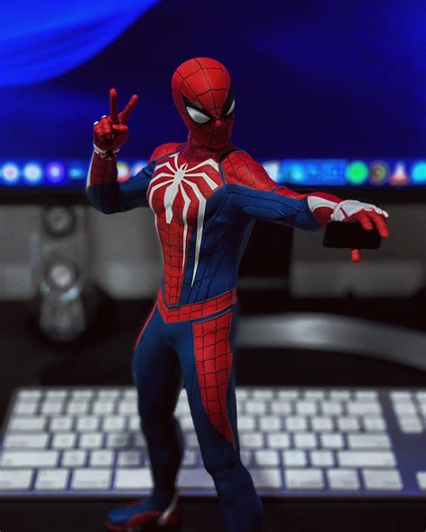 Advanced Suit By Hot Toys R SpidermanPS4