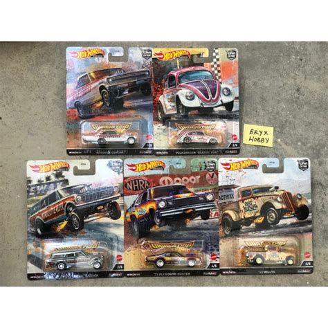 Hot Wheels Car Culture Drag Strip Demons Case R Fpy R Set Of Pcs Shopee