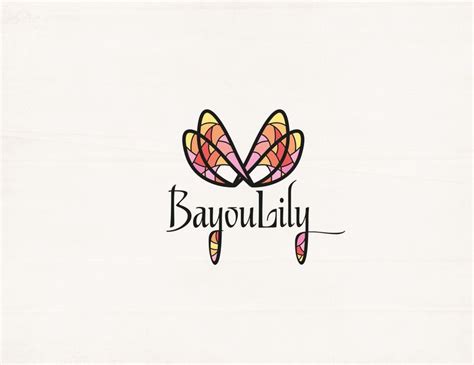 Bayou Lily Logo By Nojan Namei