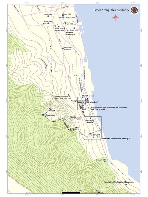 Map Of Tiberias With Sites Mentioned In This Article Map Leticia