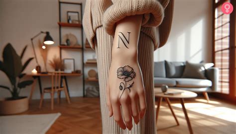 letter tattoo ideas  minimalist  bold designs