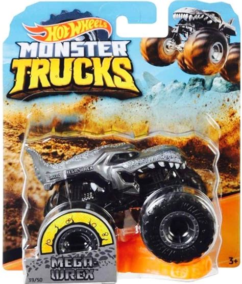 Mattel Hot Wheels Monster Trucks Mega Wrex Monster Trucks Live Artofit