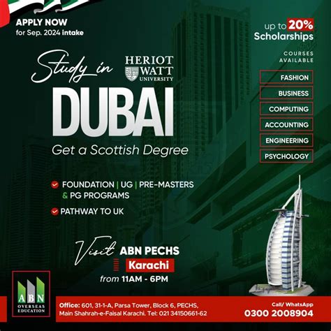 Abn Overseas Education Pechs On Linkedin Studyindubai
