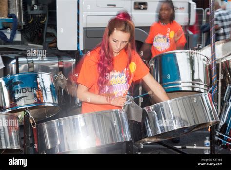 Calypso Band Carnival Competition Stock Photo Alamy