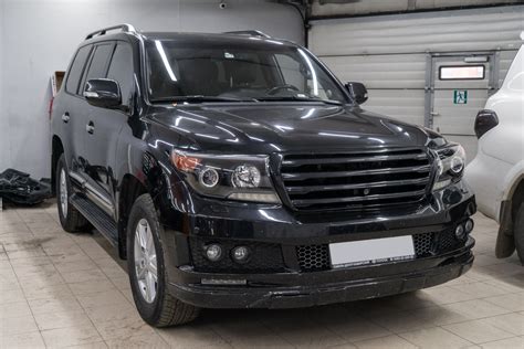 Замена стекол фар Тойота Ленд Крузер 200 (Toyota Land Cruiser 200) 2012 ...
