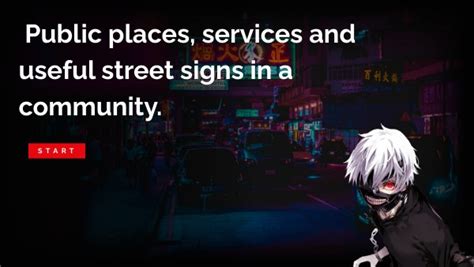 Public Places Service And Useful Street In A Community