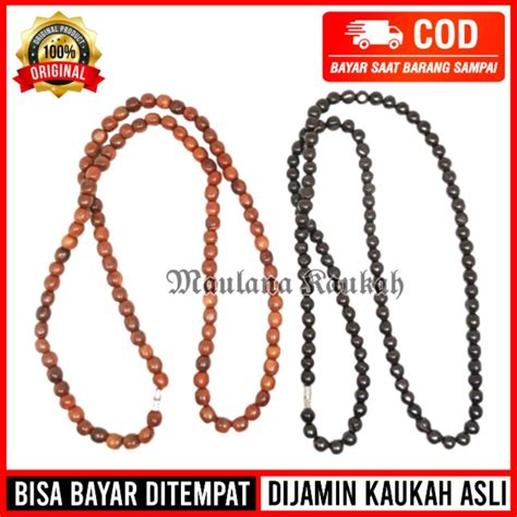 Jual Kalung Full Tasbih Kokka Kaokah Kaukah Bulat Polos Asli 100