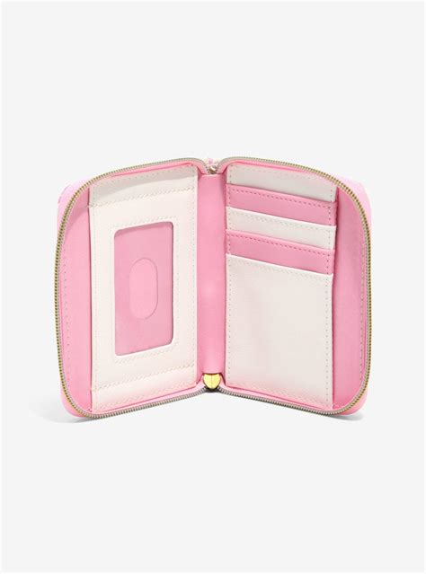 Hot Topic Loungefly Disney Winnie The Pooh Cherry Blossom Mini Zipper