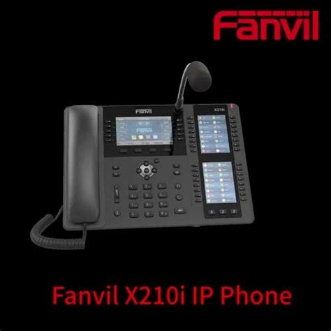 Voip Black Fanvil X210i Console Ip Phone at best price in New Delhi ...