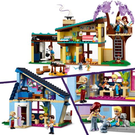 Lego Friends Les Maisons Familiales D Olly Et De Paisley Smyths