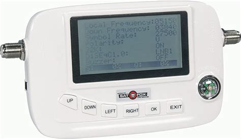 Sat-Fox Digitaler Satfinder Sat Finder Messgerät mit Kompass ...