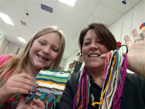 Mrs Shus Art Classes Weaving Popsicle Stick Looms