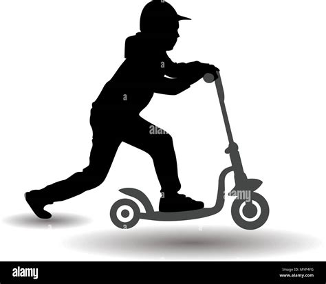 Scooter Exercise Stock Vector Images Alamy