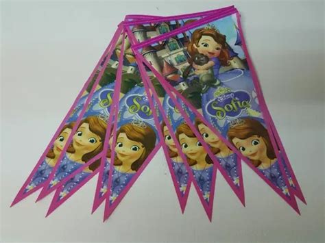 Globos L Tex Banderines Impresos Princesa Sofia En Venta En