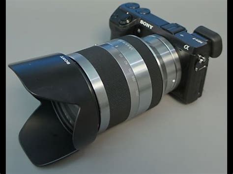 Sony Nex Sel 18-200mm lens review - YouTube