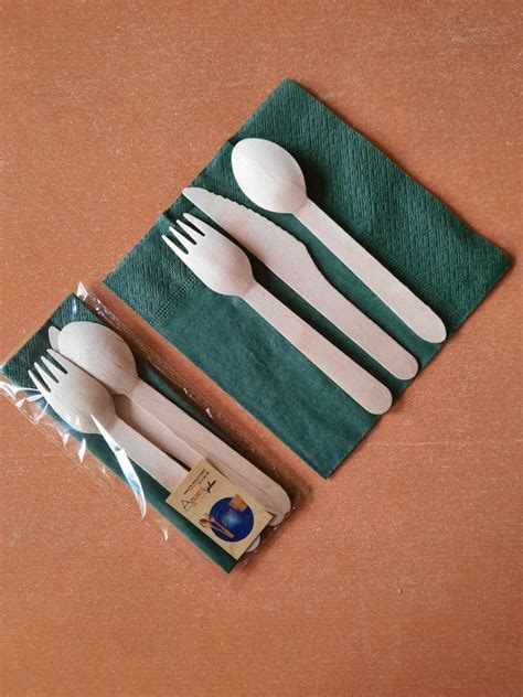 Одноразовая деревянная посуда в Кишиневе и Молдове - виды, цена