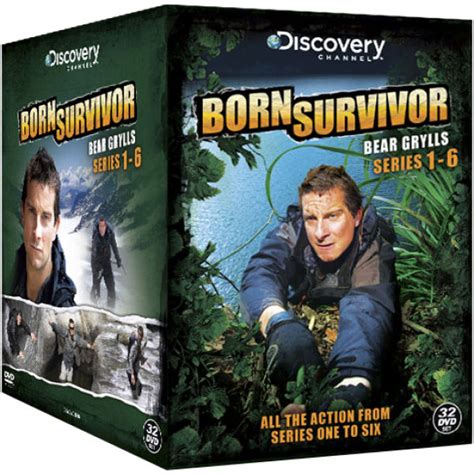 Born Survivor Bear Grylls Series 1 6 Box Set Dvd Zavvi