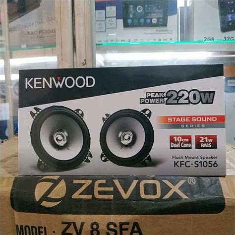 SPEAKER COAXIAL KENWOOD KFC S1056 4INCH - Speaker Pintu Mobil KENWOOD ...
