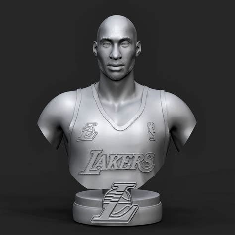 Kobe Bryant 3d Printable 3d Model 3d Printable Cgtrader