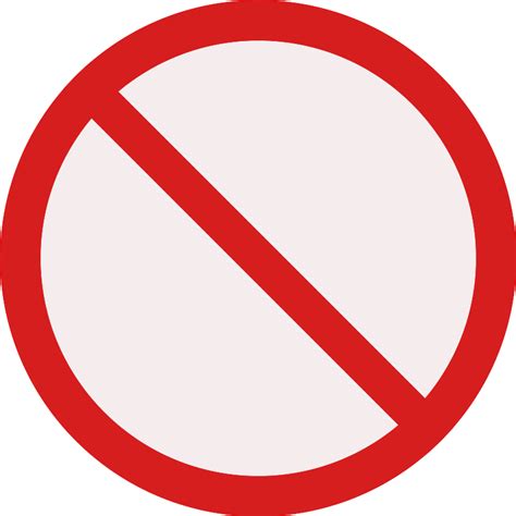 Prohibition Vector Svg Icon Svg Repo