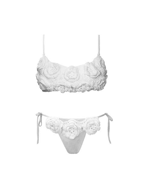 xu hướng thời trang đan móc phủ sóng bikini nóng bỏng