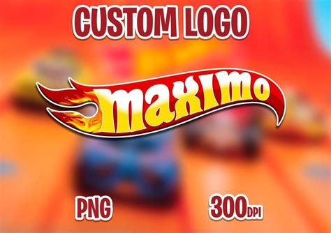 Excited To Share The Latest Addition To My Etsy Shop Hot Wheels Printable Customized Logo