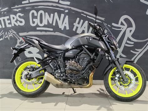 Купить б у Yamaha MT 07 FZ 07 инжектор 6 передач в Москве серый naked bike 2018 года на Авто