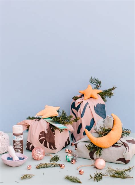 Wrap It Up: DIY Fabric Gift Wrap for the Holidays - Paper and Stitch