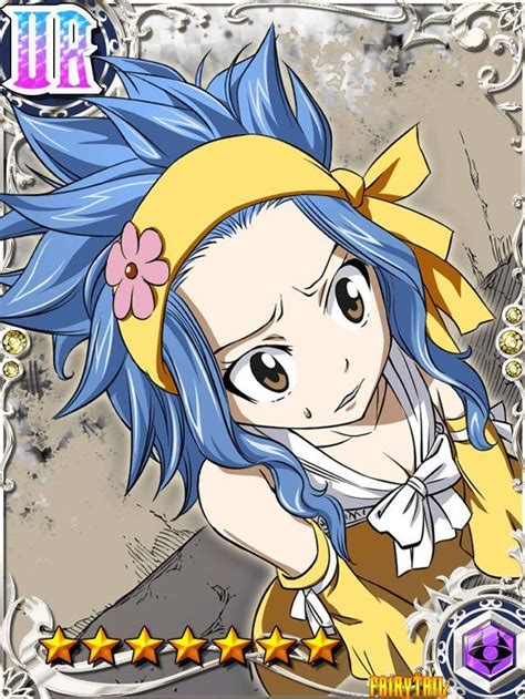 Carta De Levy Mcgarden Ur 7 Estrellas Oscuridad Fairy Tail Ships