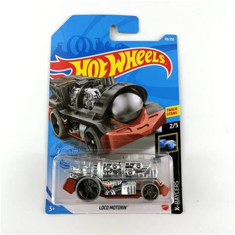Машинка Mattel Hot Wheels 2021 C4982 Loco Motorin Gray купить с доставкой по выгодным ценам в