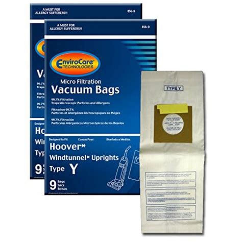 Replacement Part For Hoover Envirocare Micro Filtration Vacuum Bags For Windtunnel Upright Type