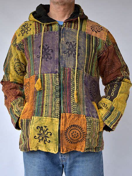 Patchwork Hippie Jacket Hippie Outfits Hippie Jacket Hippie Style