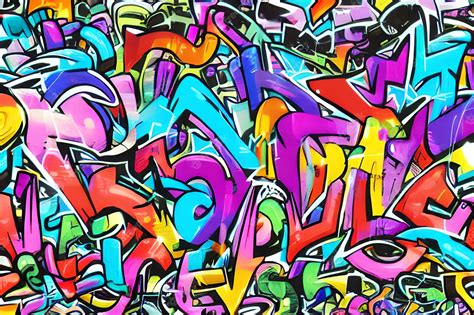 Graffiti Street Art Background Royalty Free Vector Im